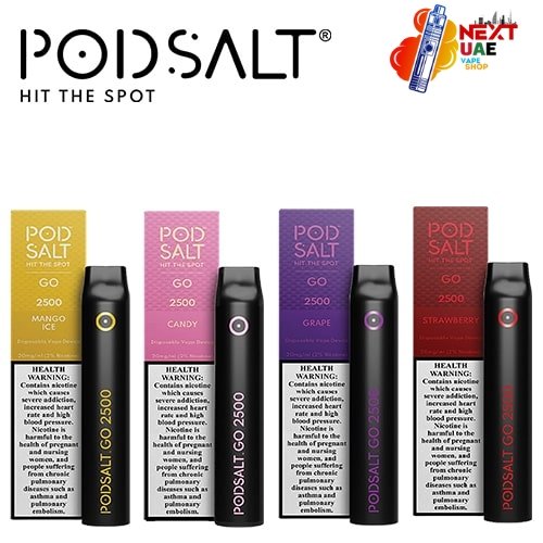 AUTHENTIC POD SALT GO 2500 PUFFS