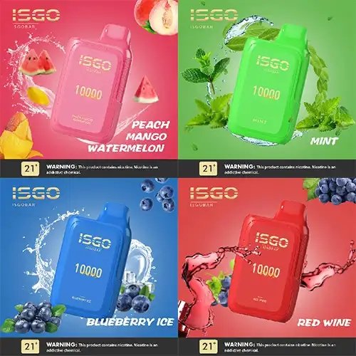 ISGOBAR 10000 PUFFS DISPOSABLE VAPE