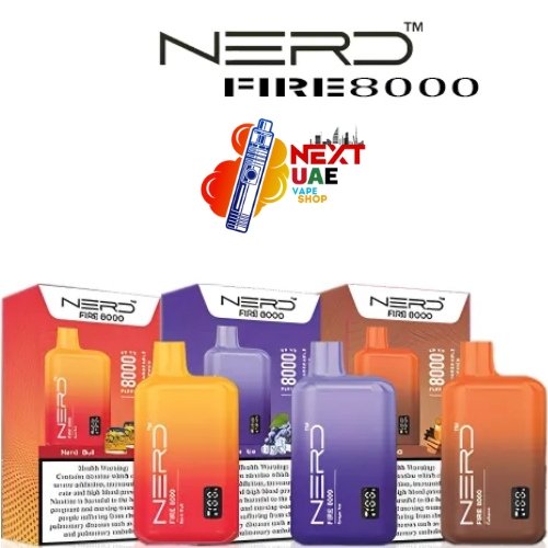 NERD FIRE 8000 PUFFS DISPOSABLE