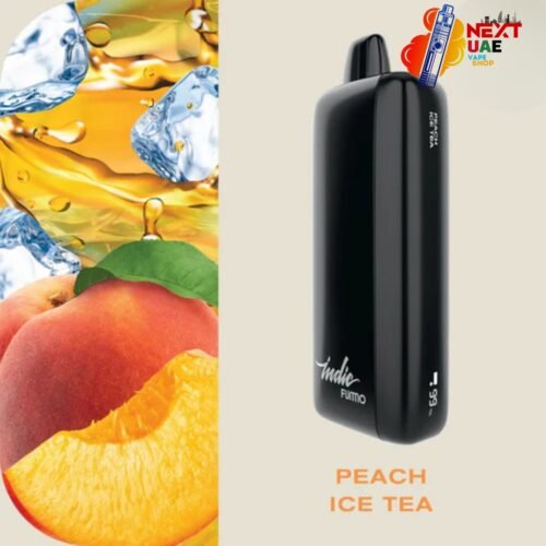 Fummo Indic 12000 Puffs Peach Ice Tea Disposable Vape in Dubai