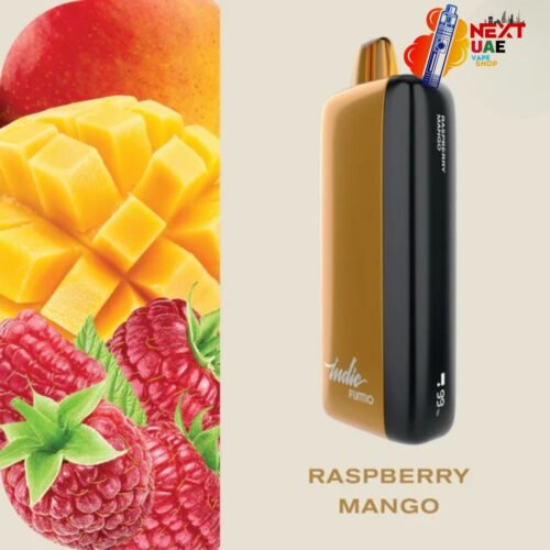 Fummo Indic 12000 Puffs Raspberry Mango Disposable Vape in Dubai