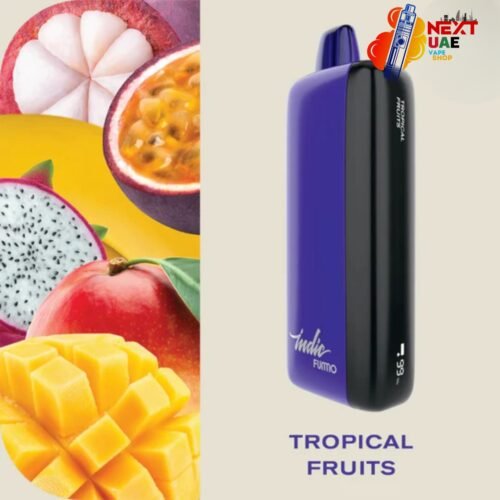 Fummo Indic 12000 Puffs Tropical Fruits Disposable Vape in Dubai