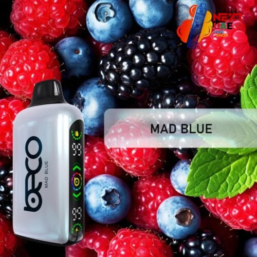 BECO BROCK 15000 PUFFS Mad Blue Disposable Vape (20mg) in Dubai