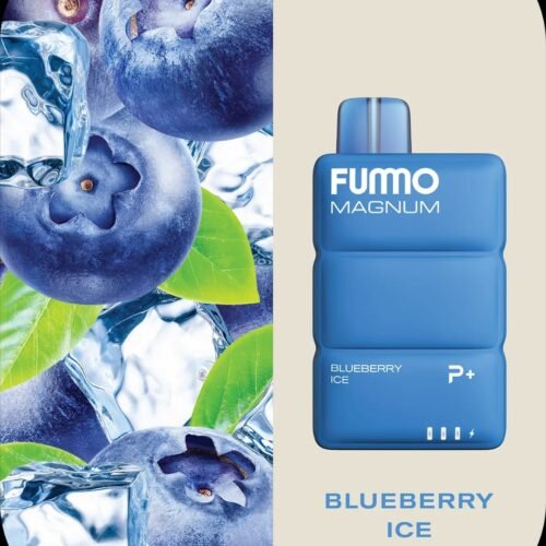 New FUMMO Magnum 8000 Puffs Blueberry Ice Disposable Vape in Dubai