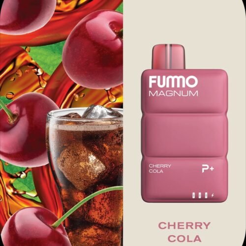 New FUMMO Magnum 8000 Puffs Cherry Cole Disposable Vape in Dubai