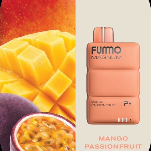 New FUMMO Magnum 8000 Puffs Mango Passionfruit Disposable Vape in Dubai