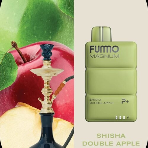 New FUMMO Magnum 8000 Puffs Shisa Double Apple Disposable Vape in Dubai