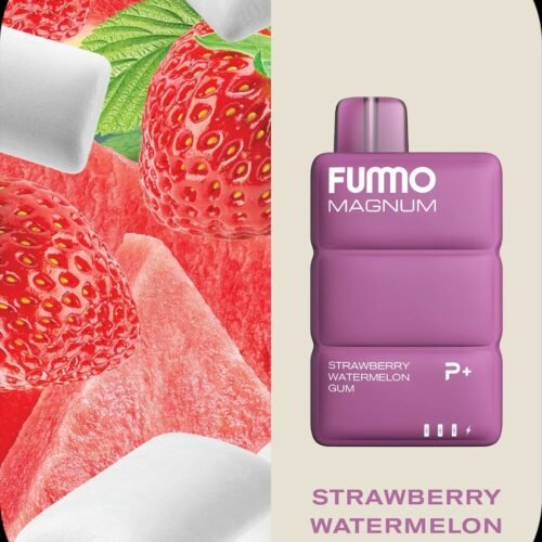 New FUMMO Magnum 8000 Puffs Strawberry Watermelon Disposable Vape in Dubai _ Fumo vape dubai online delivery free shipping _ Fumo Vape price in Dubai _ Fumo Vape price in UAE