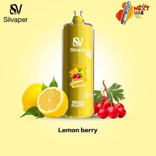 Silvaper Rocket Shisha 16000 Puffs Lemon Berry Disposable Vape DTL 3mg