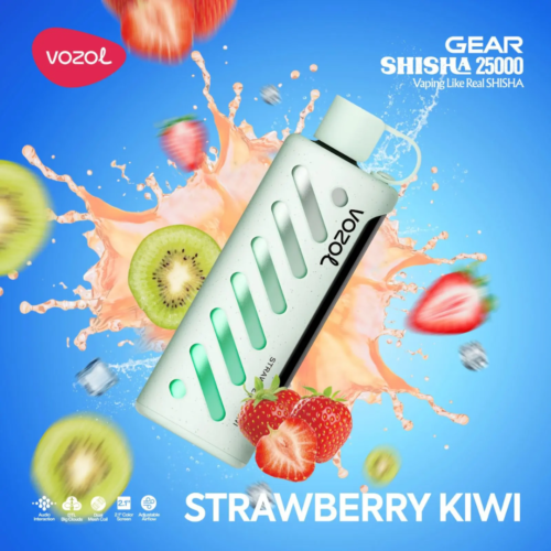 Vozol Gear Shisha 25000 Puffs - Strawberry Kiwi